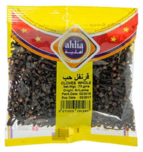 AHLIA CLOVES WHOLE 70G